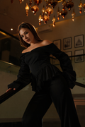 Cold Shoulder (Black)