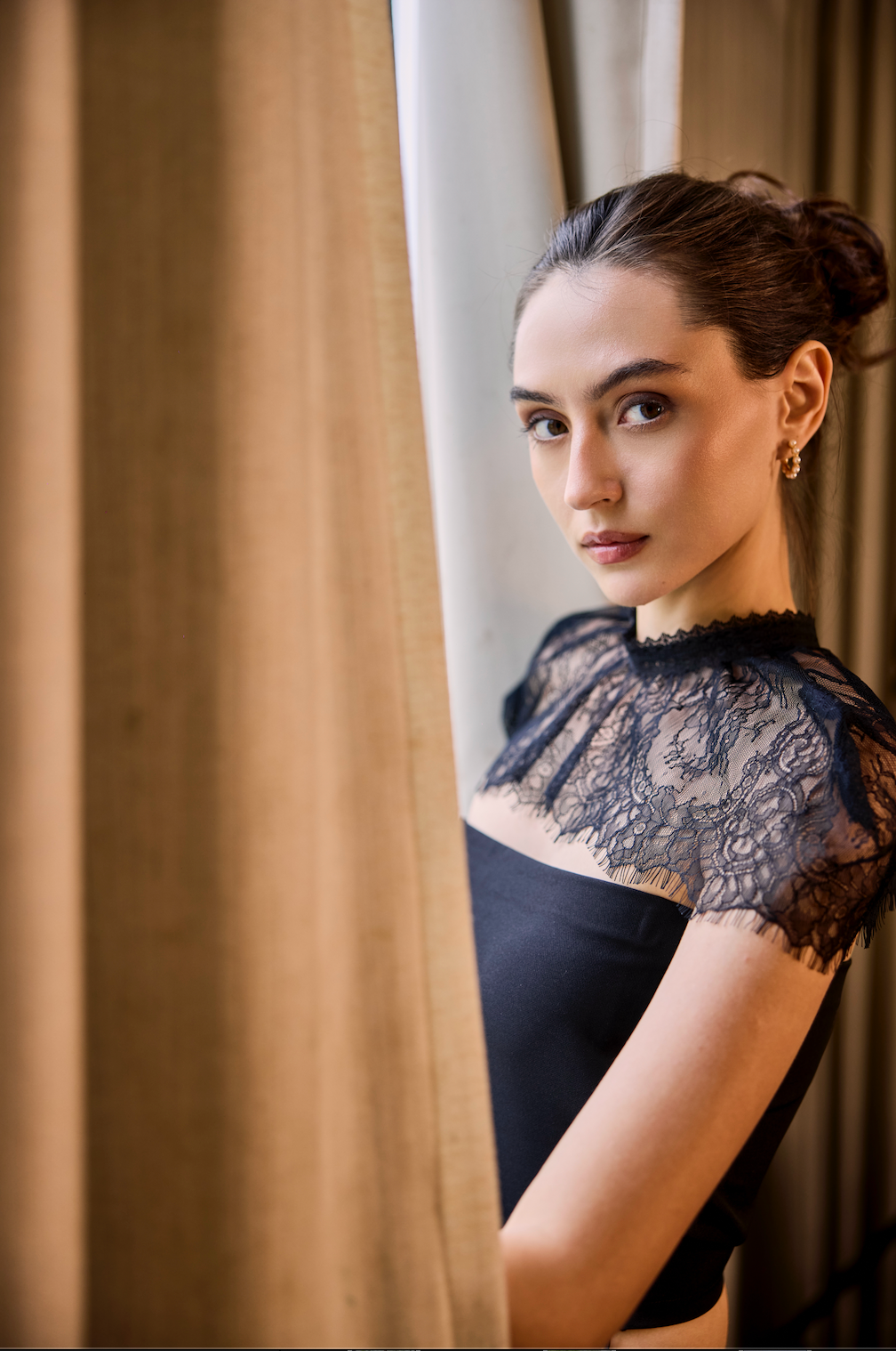 Lace Crown Top