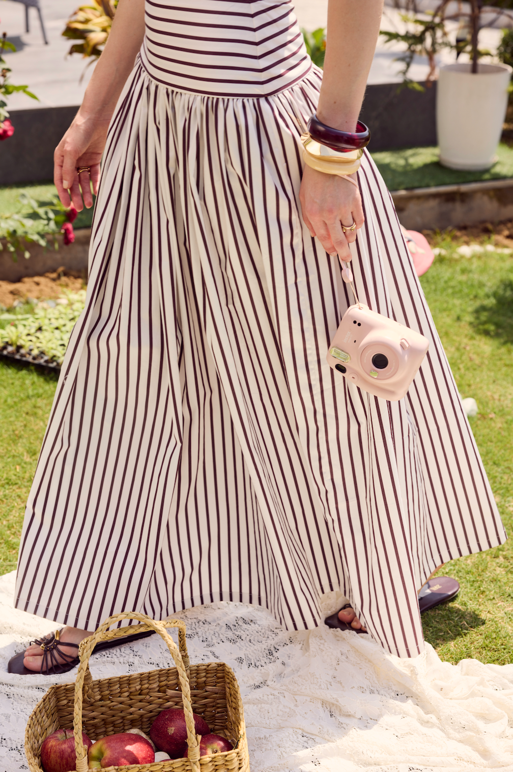 The It Girl Stripe Skirt