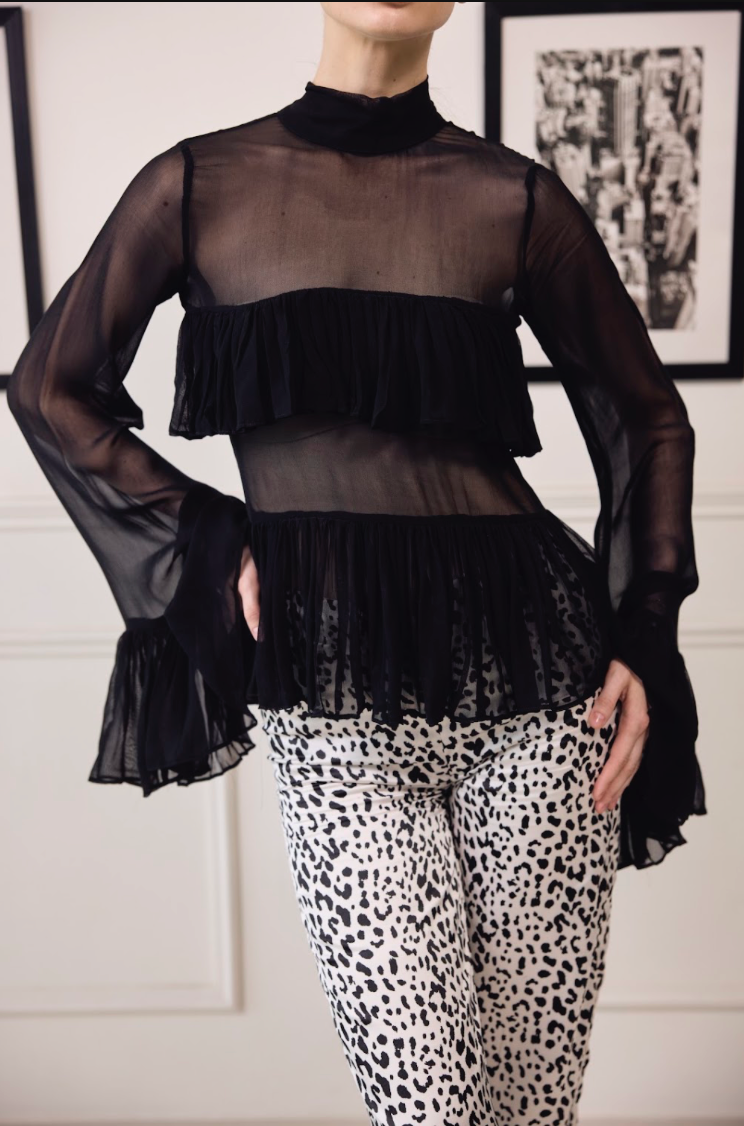 Sheer Drama Top
