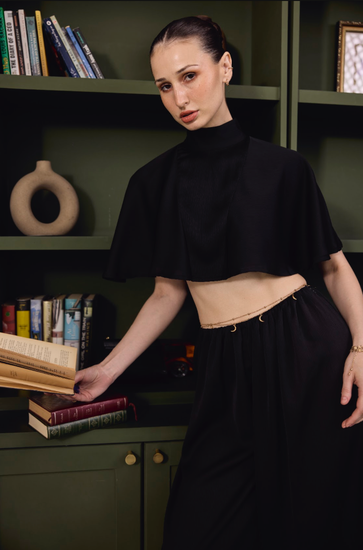 Noir Cape Co-ord