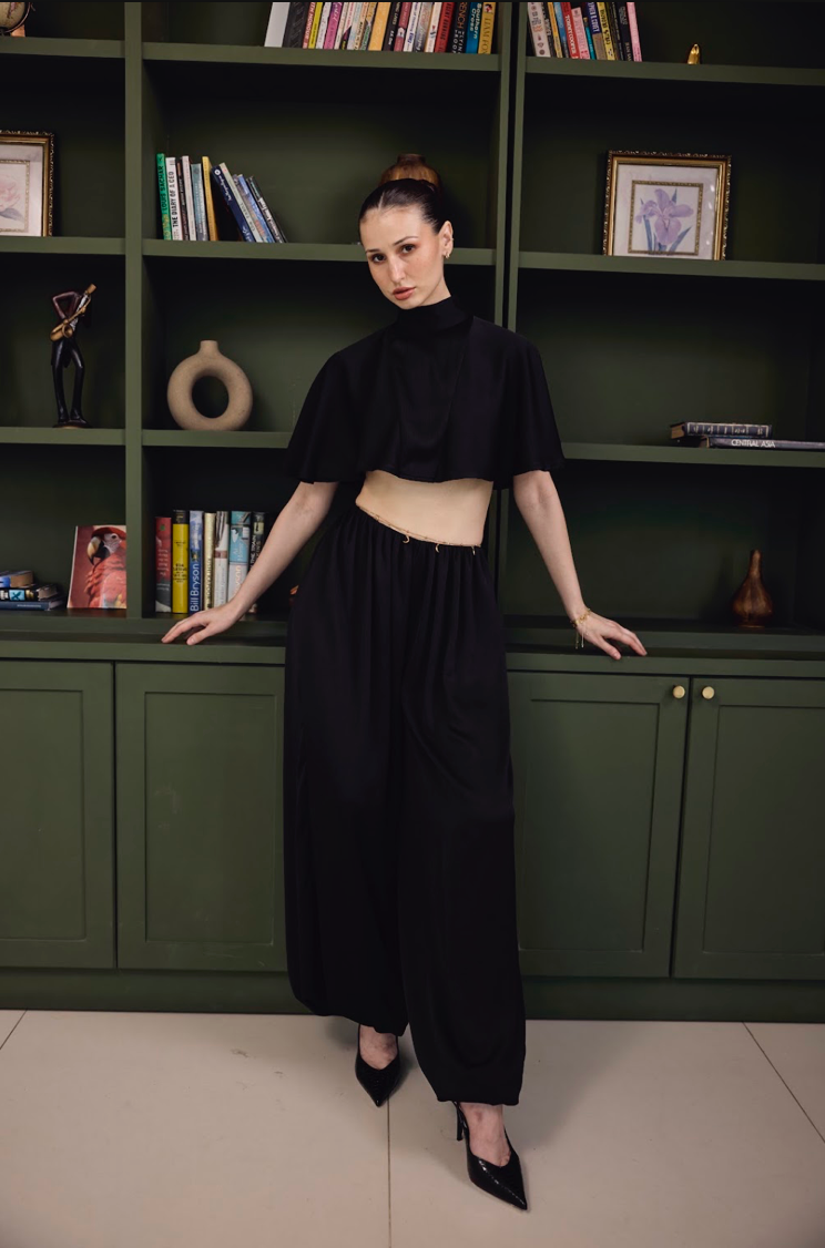 Noir Cape Co-ord