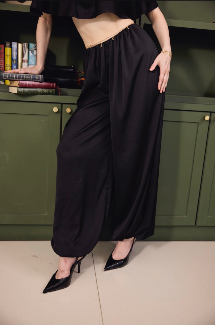 Ballon Satin Pants