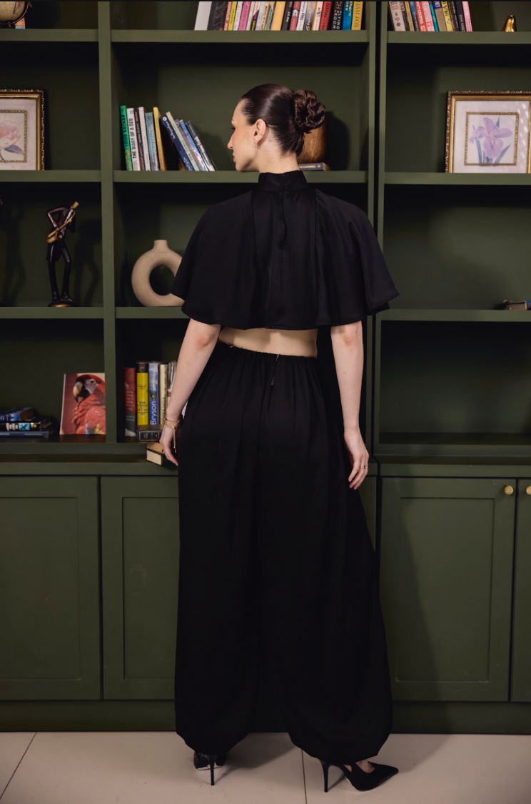 Noir Cape Co-ord